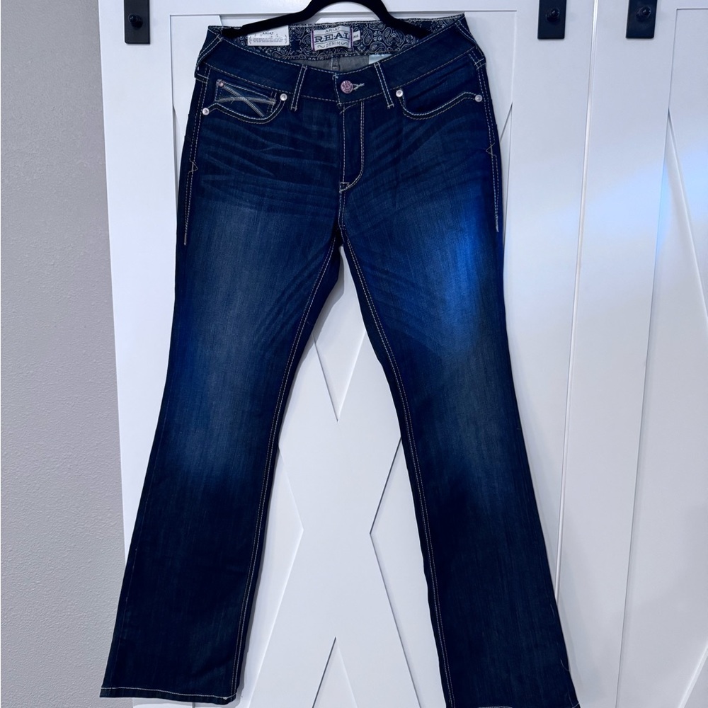 NEW Ariat Mid Rise Stretch Bootcut Jeans
